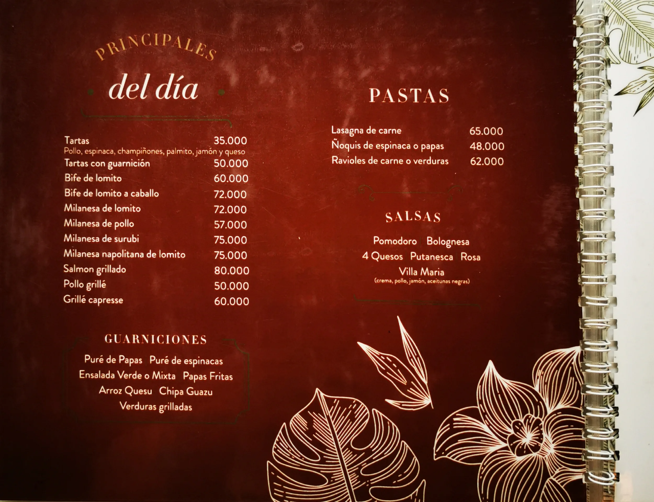 Menú de La Lilia Café — página 6