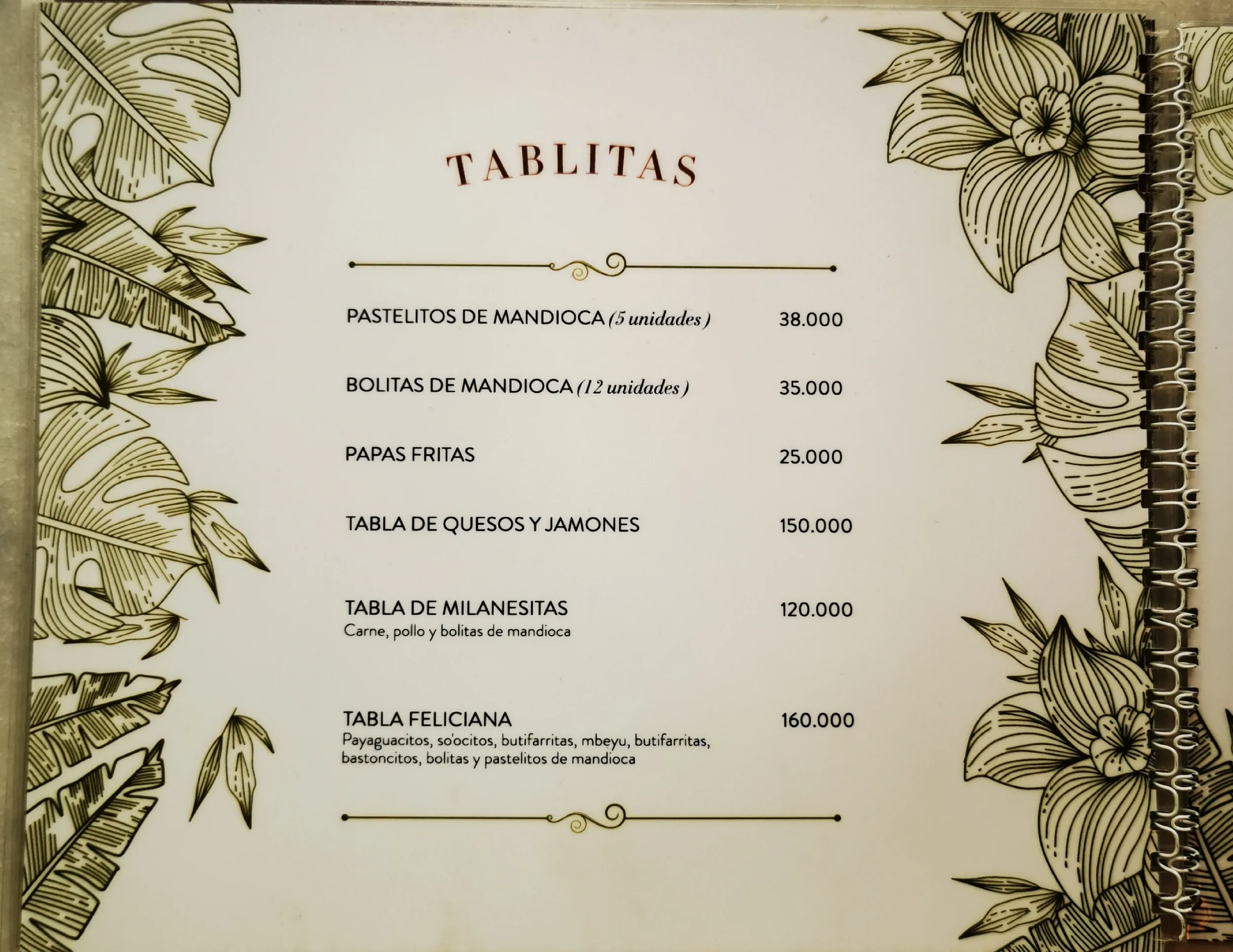 Menú de La Lilia Café — página 8