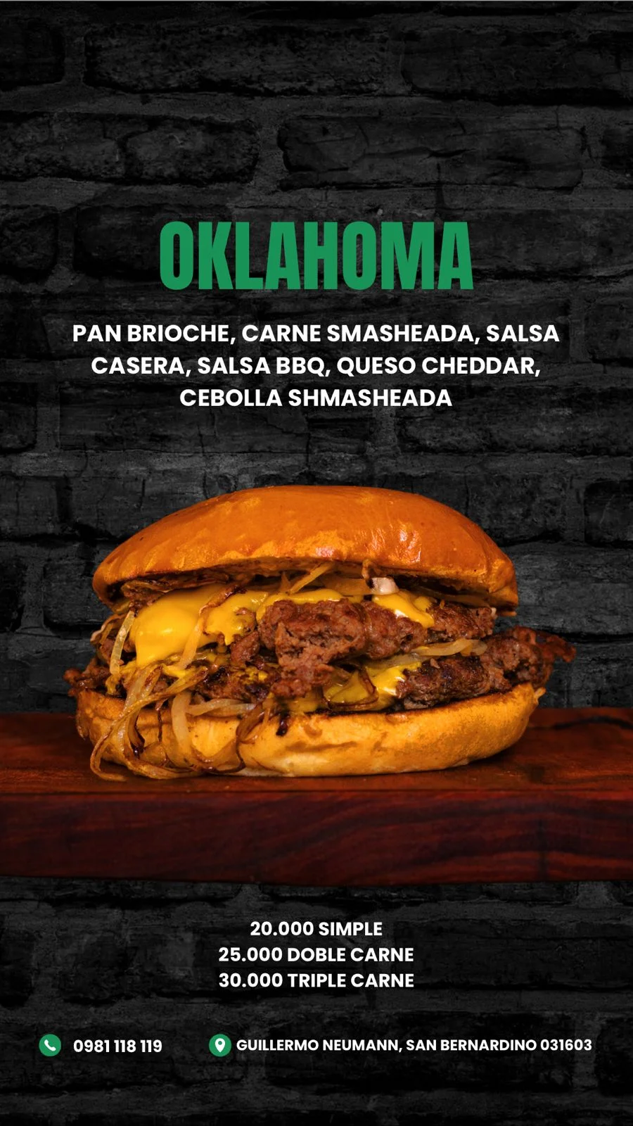 Menú de Snash Burger San Bernardino — página 4